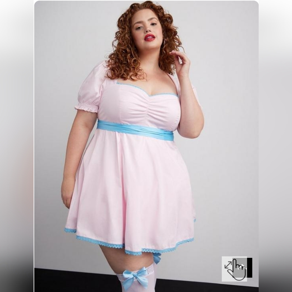 Halloween Torrid Custom Classic Doll Dress NWT